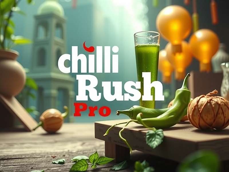 Chilli Rush Pro Game Cover Chilli Rush Pro Official Cover Image